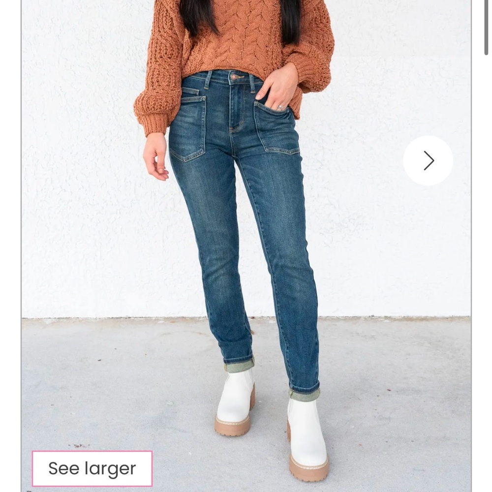 The Lola By Judy Blue - High Rise Classic Relaxed Fit Denim
